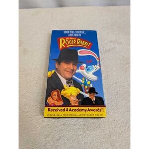 Who Framed Roger Rabbit VHS - Touchstone Home Video - PG - 1988